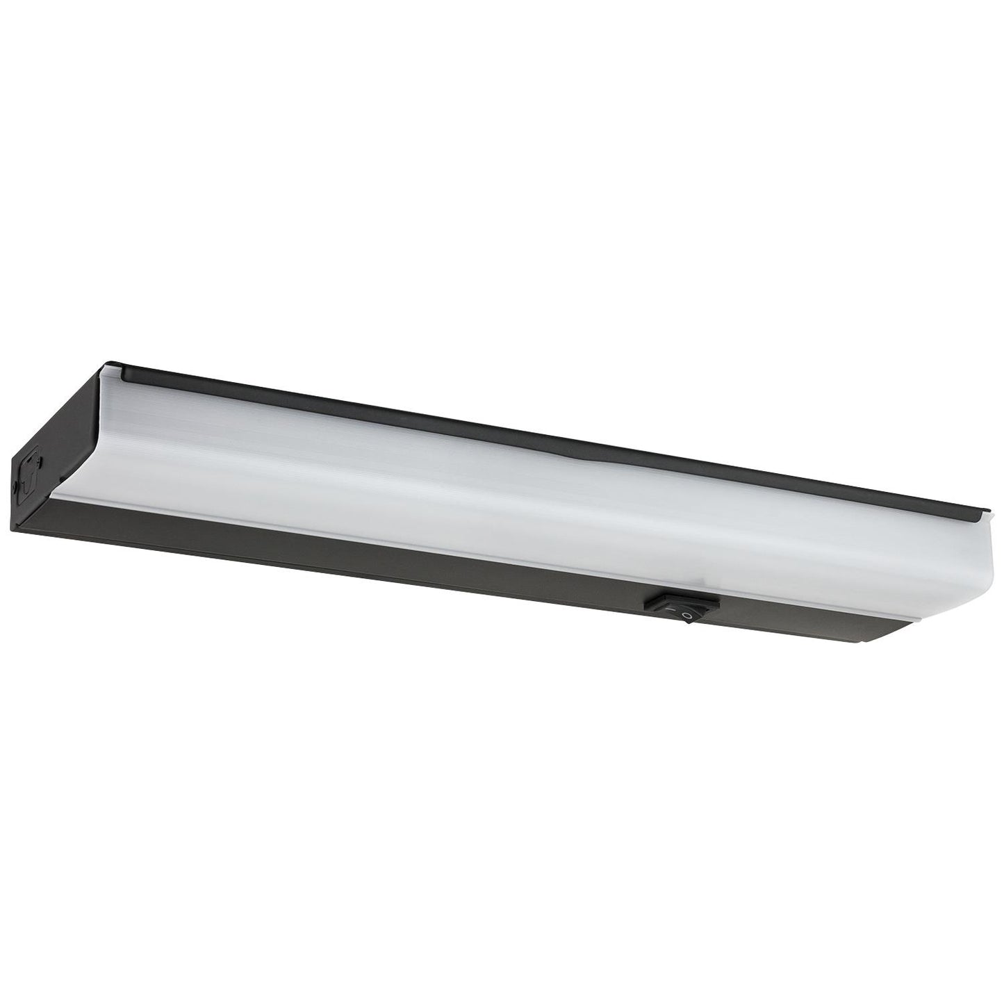 Sunlite 53076-SU 12-Inch LED Under Cabinet Light Fixture, 8 Watts, (40w Equivalent), 400 Lumens, 90 CRI, Dimmable, Linkable, Black Finish, ETL Listed, 30K - Warm White