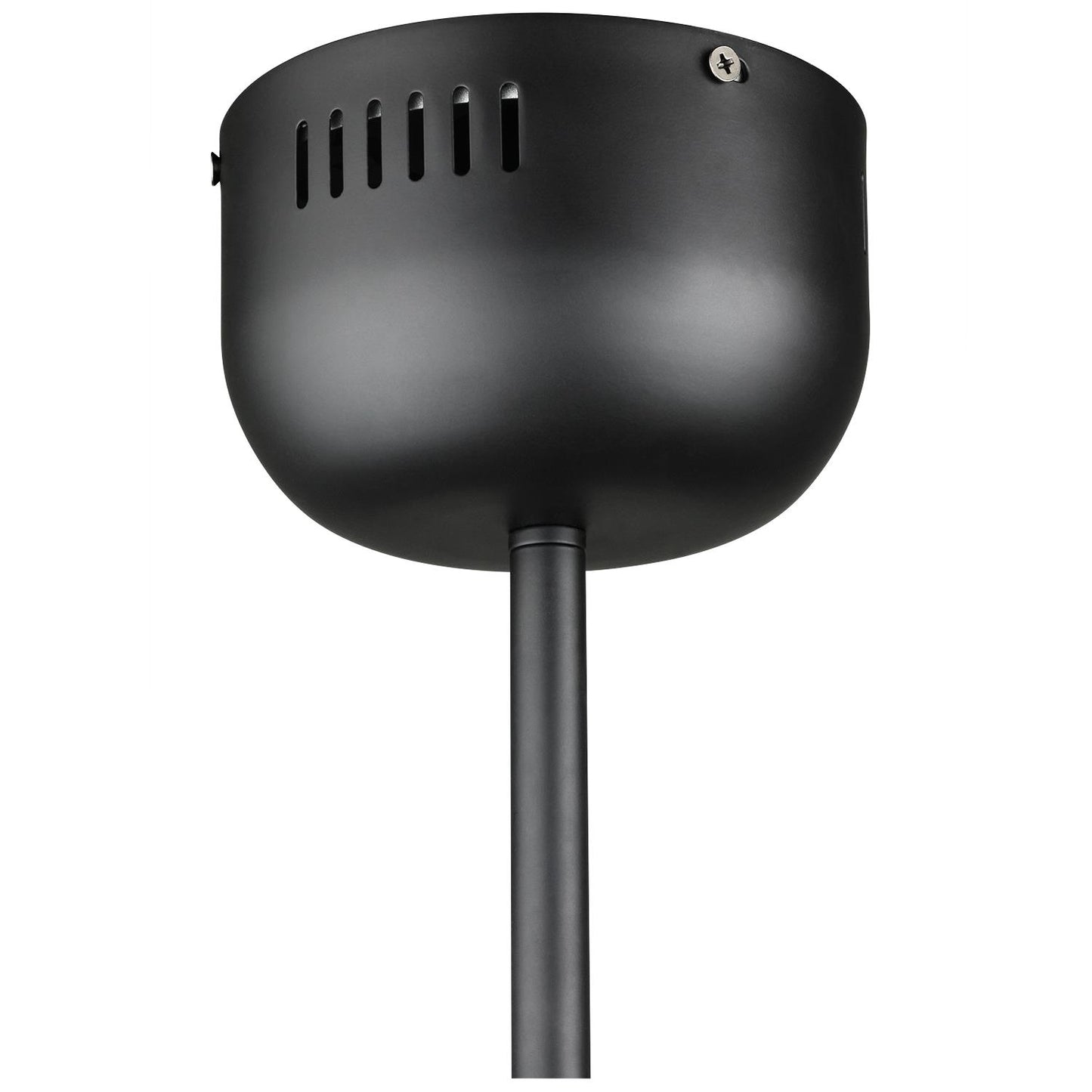 Sunlite 07082 Vintage-Inspired Hanging Cage Pendant Fixture, Retro Metal Industrial Fan Style, Farmhouse & Rustic Design, 5 Medium Base Sockets (E26), Matte Black Finish