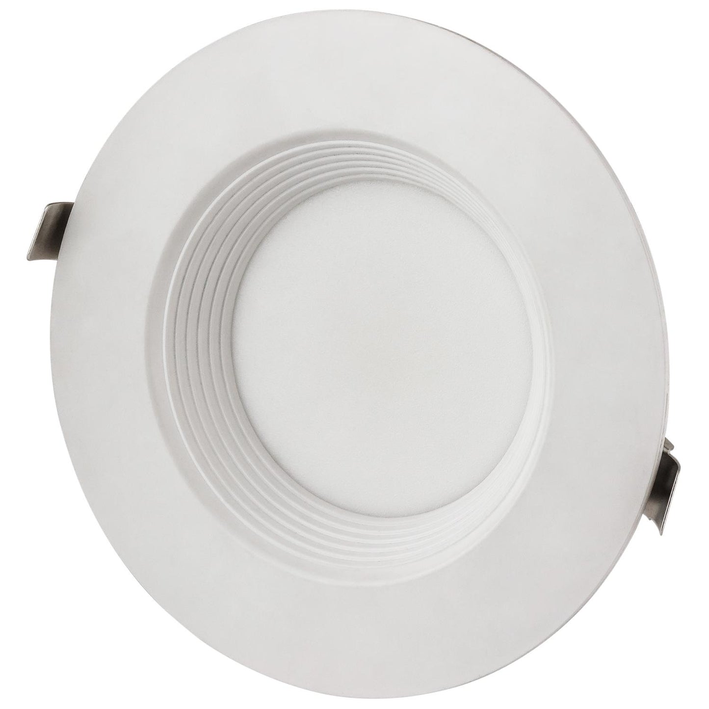 Sunlite 89930-SU 4-Inch Round LED Retrofit Recessed Lighting Fixture, 10 Watts (65W Equivalent), 600 Lumens, Dimmable, Energy Star, ETL Listed, 30K - Warm White 1 Pack