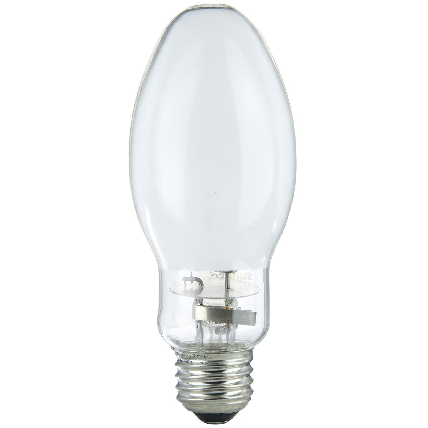 Sunlite 03648-SU MH100/C/U/MED M90 Metal Halide Lamp, 100 Watts, Pulse Start, Medium Base (E26), ED17, 15,000 Hours Life, 7700 Lumen, White Coated Finish, 4000K