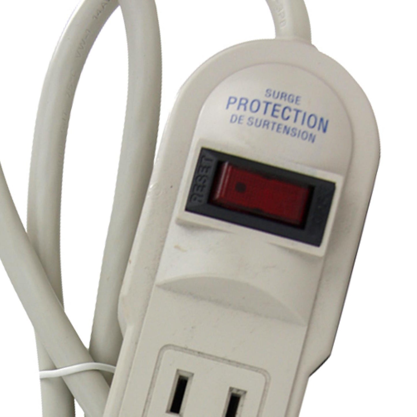 Sunlite 04046 ESP6/3F/P 3 Feet Cord Surge Protector Plastic