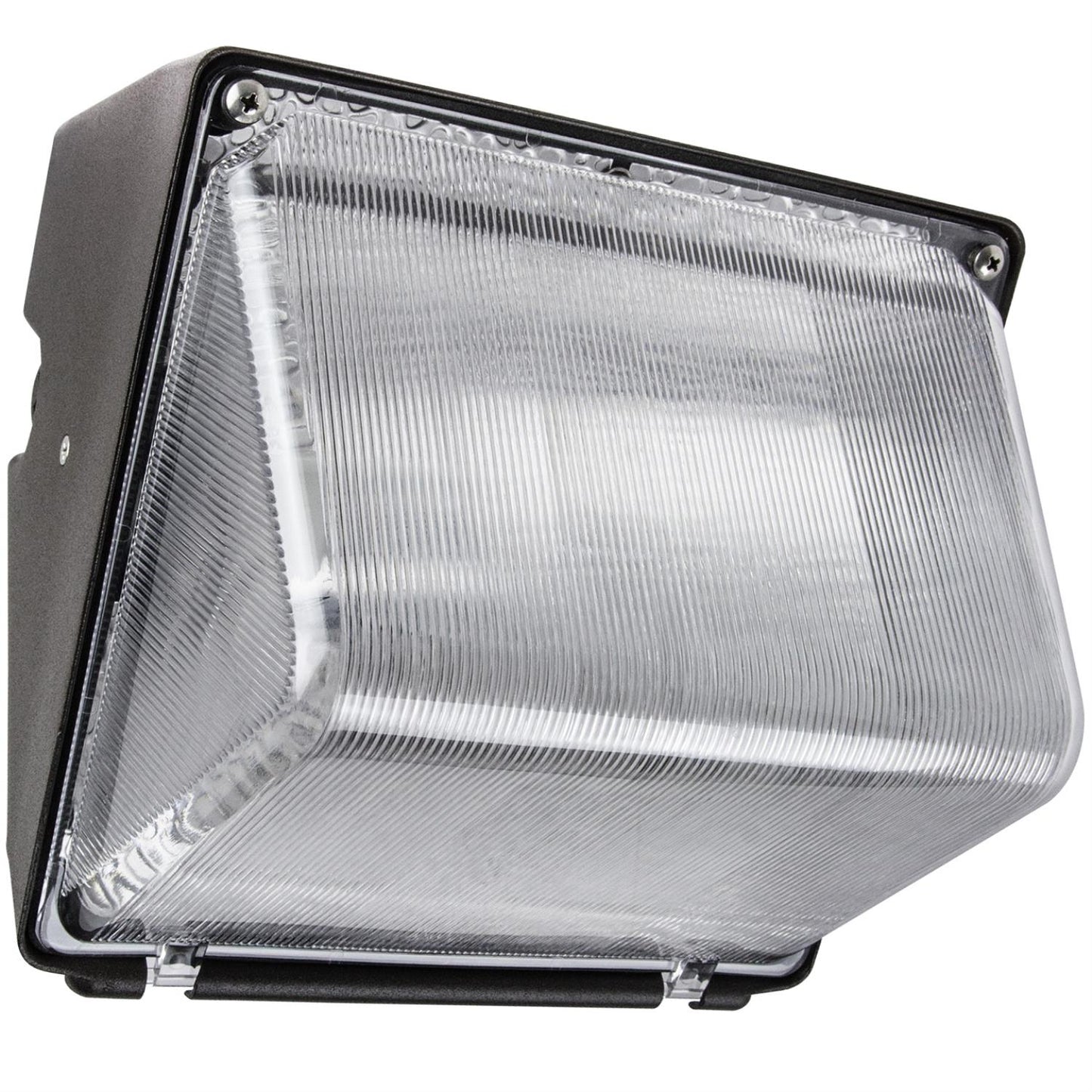 Sunlite 70 Watt Metal Halide Wall Pack, Bronze Powder Finish, Clear High Impact Polycarbonate Lens
