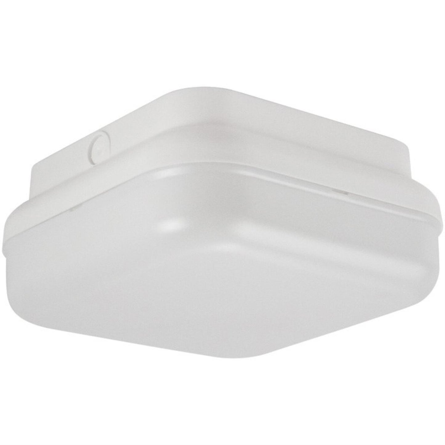 Sunlite Decorative Outdoor Energy Saving Protek Round Fixture, Black Finish, White Lens