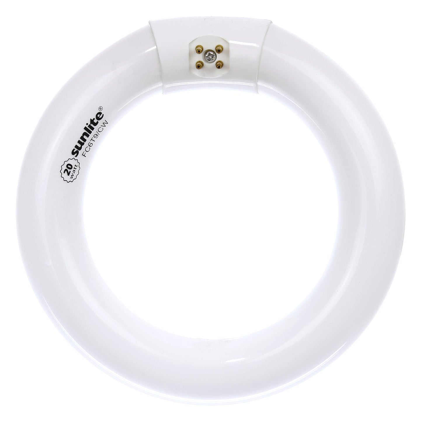 Sunlite 22 Watt T9 Circline, 4-Pin Base, Warm White FC8T9