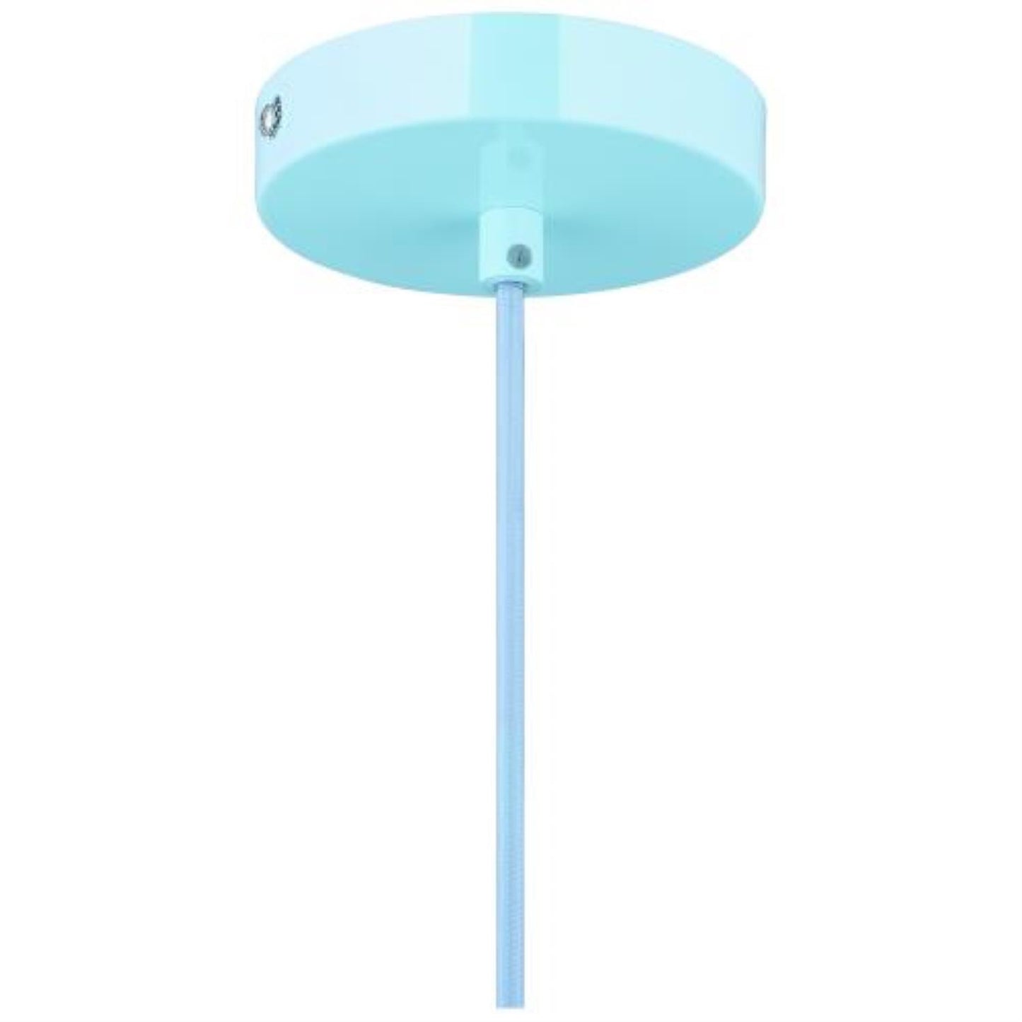 Sunlite CF/PD/N/BB Baby Blue Nova Residential Ceiling Pendant Light Fixtures With Medium (E26) Base