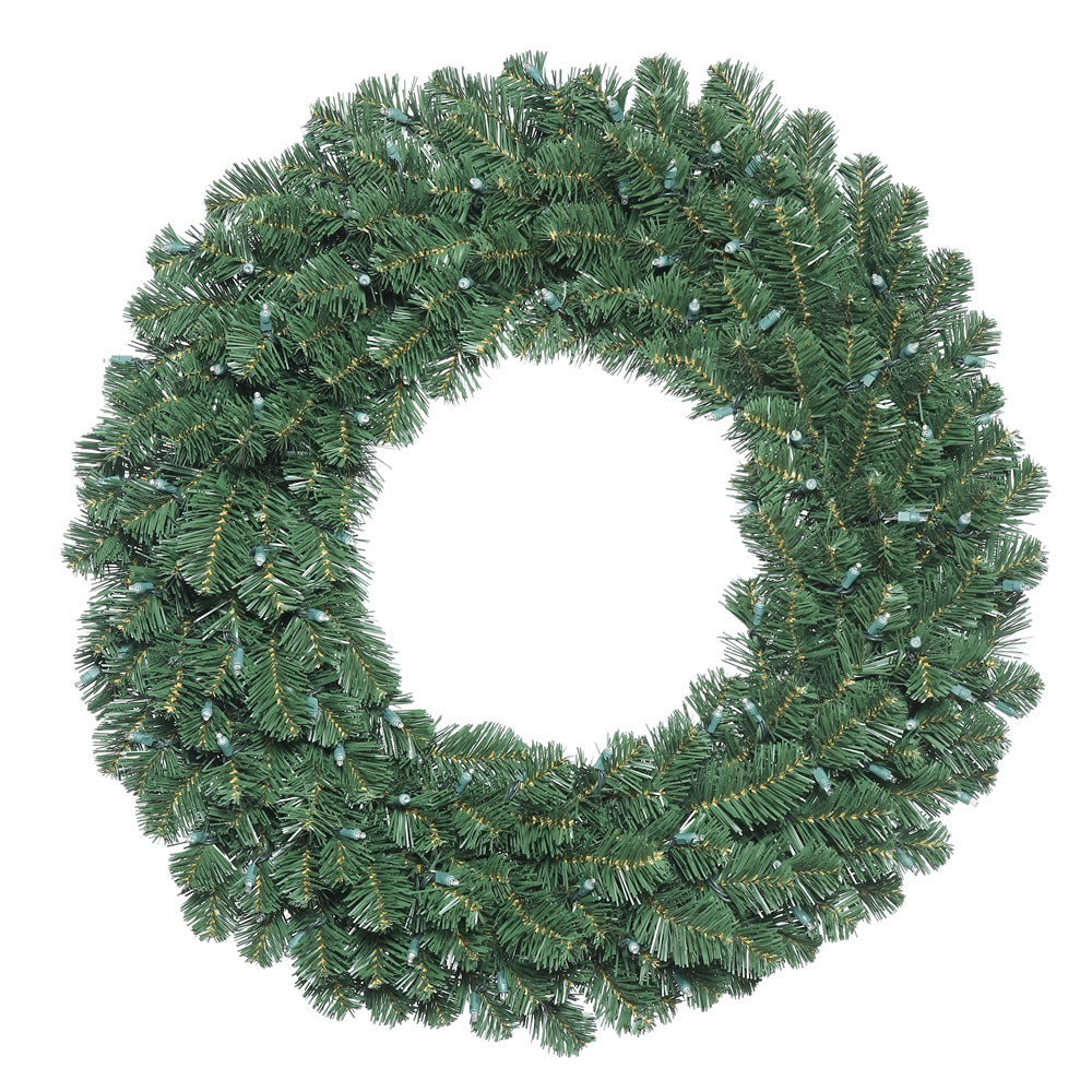 Vickerman 36" Oregon Fir Double Door Artificial Christmas Wreath Unlit