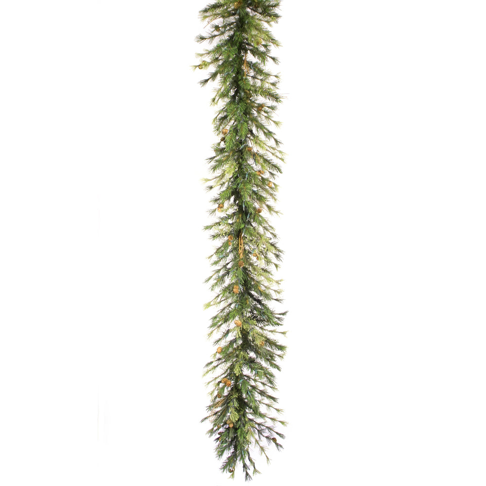 Vickerman 9' Mixed Country Pine Artificial Christmas Garland Unlit