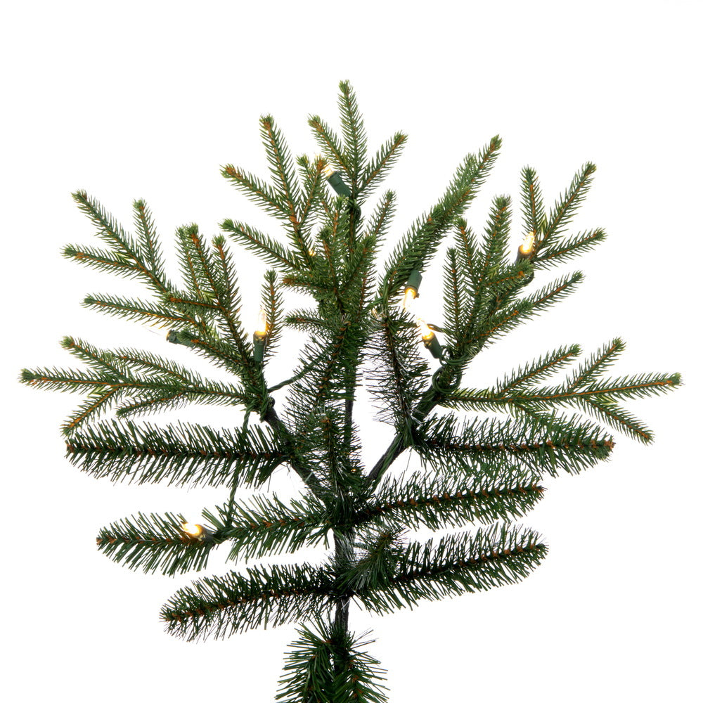 Vickerman 6.5' x 52" Tiffany Fraser Fir Artificial Christmas Tree with Warm White LED Lights.