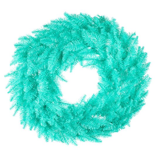 Vickerman 30" Aqua Fir Artificial Christmas Wreath Unlit