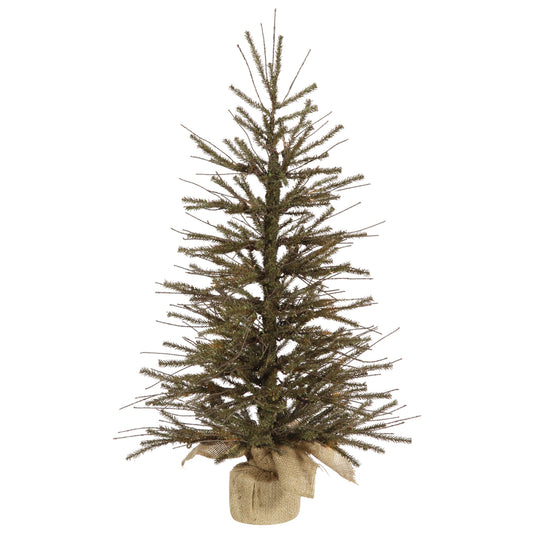 Vickerman 36" Vienna Twig Artificial Christmas Tree Unlit