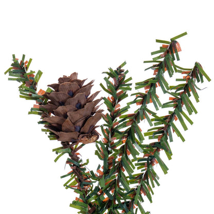 Vickerman 12" Carmel Pine Artificial Christmas Tree Unlit