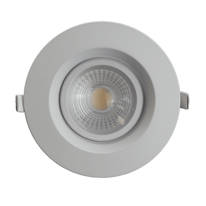 Goodlite LED 4 Inch Regress Round Gimbal Luminaire, Selectable Color Temperature