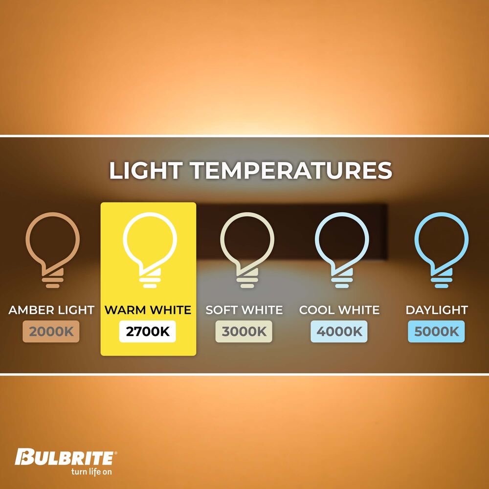 BULBRITE INCANDESCENT T8 MEDIUM SCREW (E26) 75W DIMMABLE LIGHT BULB 2700K/WARM WHITE 5PK (705075)