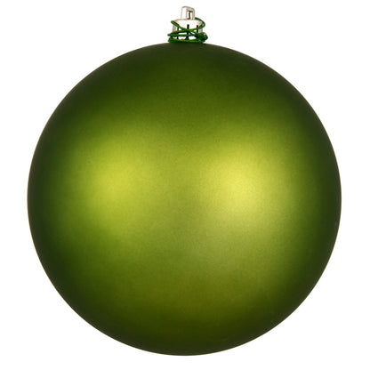 Vickerman 4" Juniper Green Matte Ball Ornament 6 per Bag