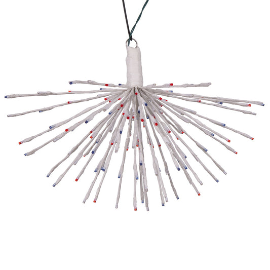 Vickerman 160Lt x 24" White Starburst Blue 5mm Twinkle LED Lights.