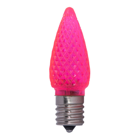 BULBRITE 0.6W LED BULB C9 PINK E17 BASE 120V