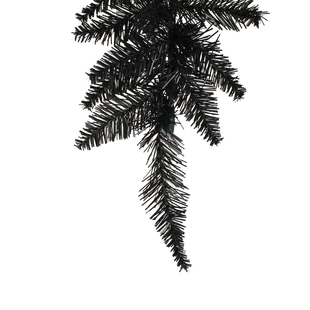Vickerman 36" Black Fir Artificial Christmas Teardrop Unlit
