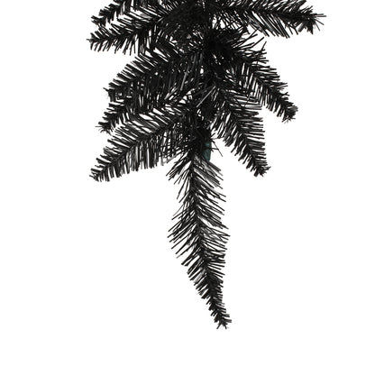 Vickerman 36" Black Fir Artificial Christmas Teardrop Unlit