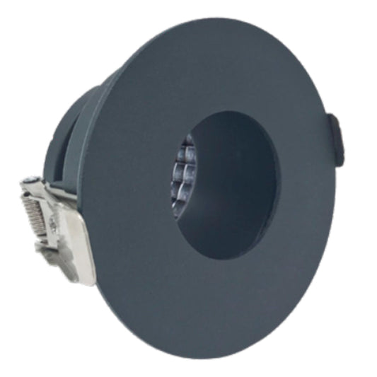 Westgate Lrd Series 3In Adjustable Pinhole Wing Trim - Black, Residential Lighting, Black Finish