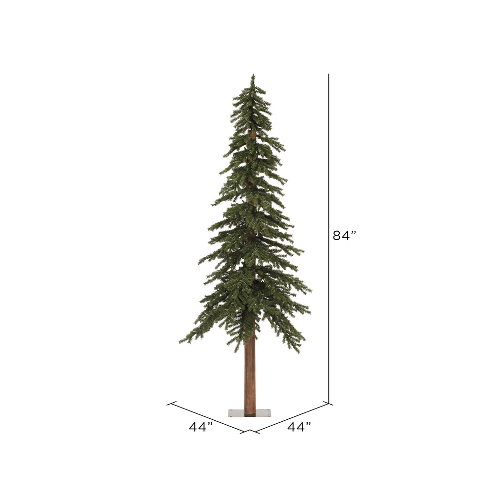 Vickerman 7' Natural Alpine Artificial Christmas Tree Unlit