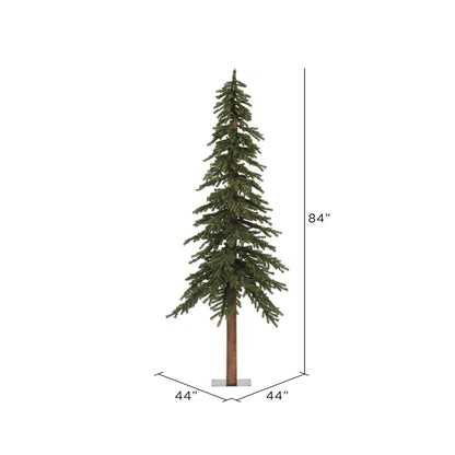 Vickerman 7' Natural Alpine Artificial Christmas Tree Unlit