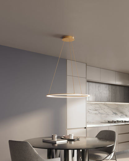DALS Lighting Circa 24 Inch 5CCT Round LED Pendant