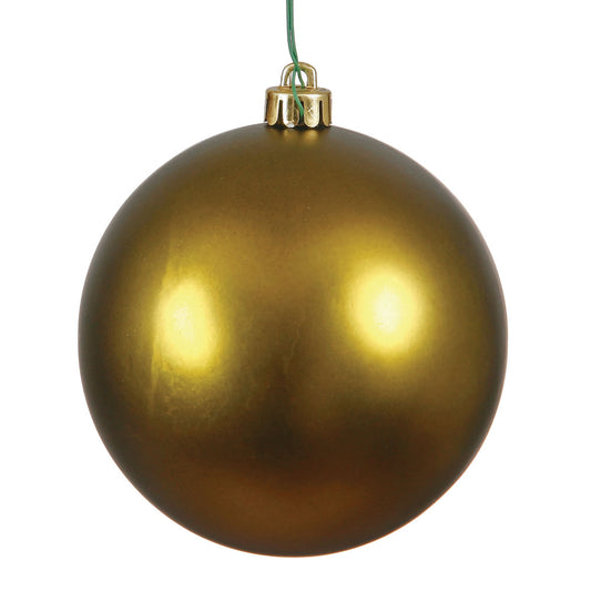 Vickerman 2.4" Olive Matte Ball Ornament 60 per Box