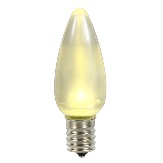 Vickerman C9 Ceramic LED Warm White Twinkle Bulb package of 25