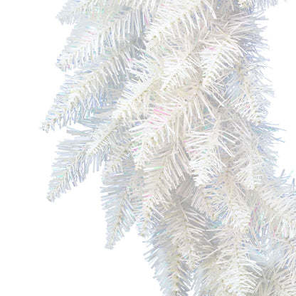 Vickerman 30" Sparkle White Spruce Artificial Christmas Wreath Unlit