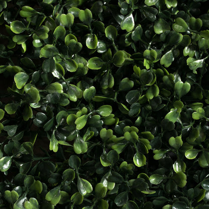 Vickerman 72" x 16" x 48" Artificial Boxwood Hedge.