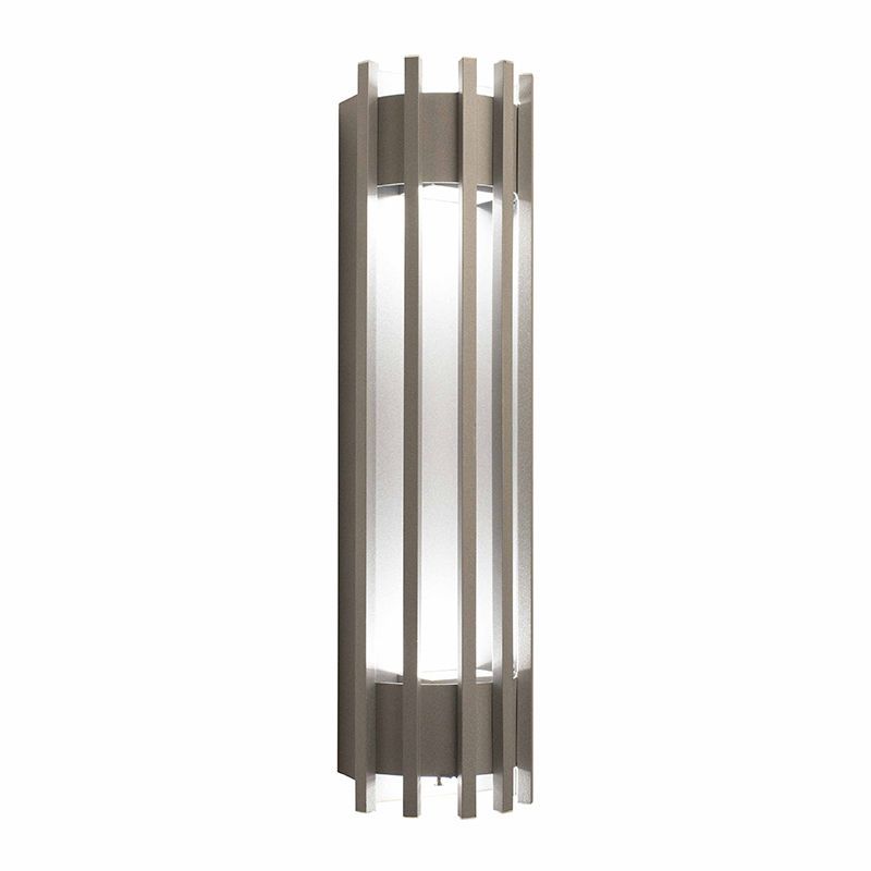 Westgate LED Wall Sconce Light, Outdoor Lighting, 10W(2.5Wx4), 800 Lumens, 5000K, Silver Finish