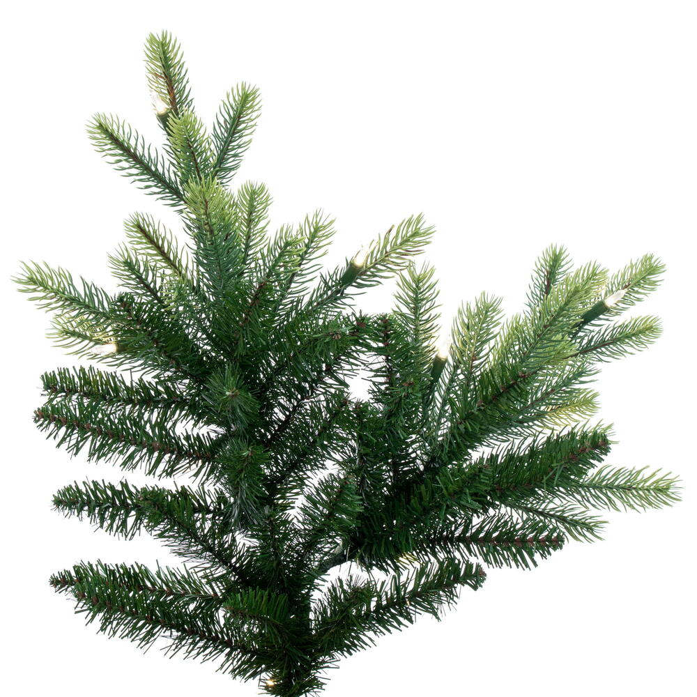 Vickerman 9' x 64" Jersey Fraser Fir Artificial Christmas Tree Dura-Lit® LED Warm White Mini Lights