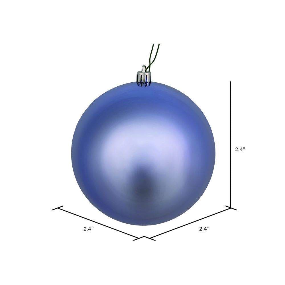 Vickerman 2.4" Periwinkle Shiny Ball UV 24/Bag