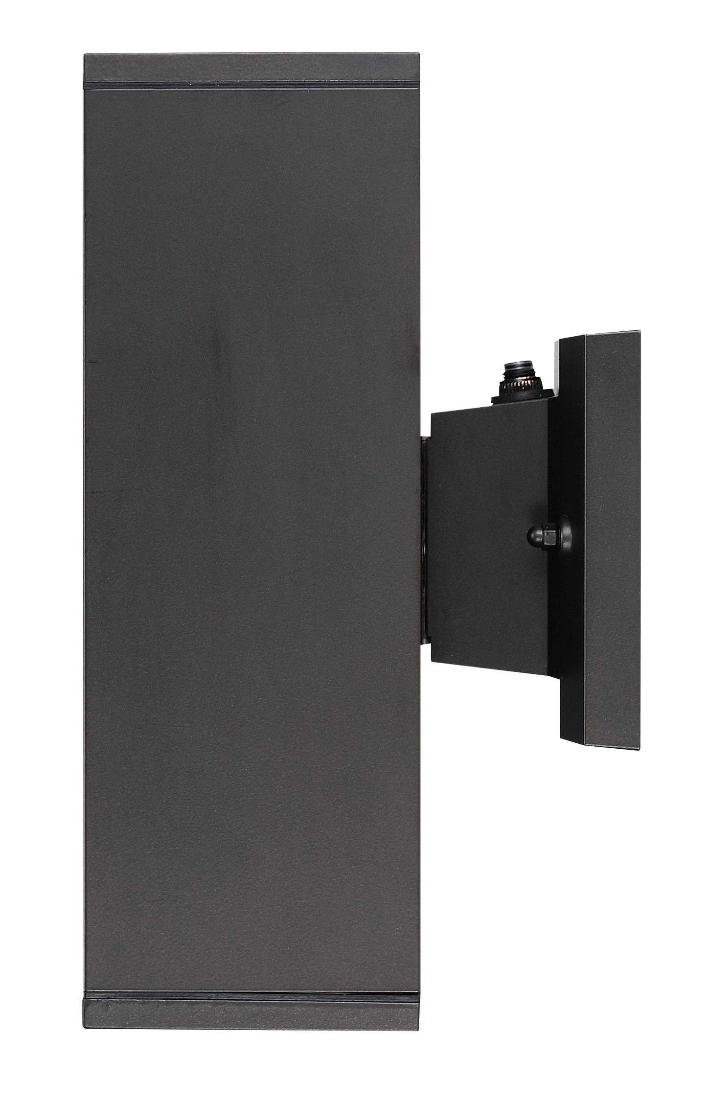 ASD Lighting LED Outdoor Wall Cylinder Square Up and Down 18W 120V 3000/4000/5000K with Photocell Black ETL