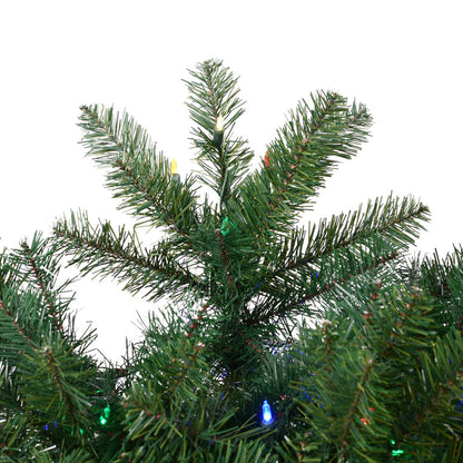 Vickerman 5.5' Salem Pencil Pine Artificial Christmas Tree Multi-Colored LED Dura-lit Lights