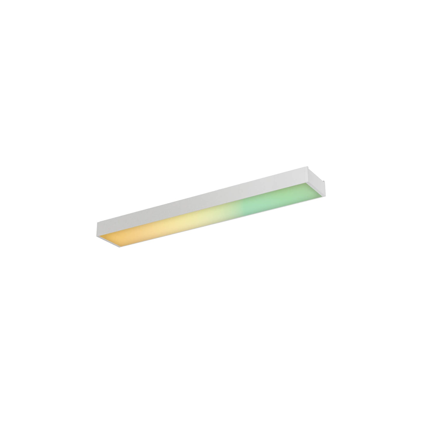 DALS Lighting Linear Flush Mount, 1-Light Under Cabinet Linear Kit, Smart RGB+CCT, White