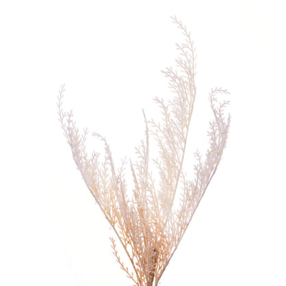 Vickerman 20.5" Ivory Artificial Reed Grass Wreath.