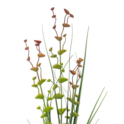 Vickerman 36" Artificial Green Grass and Eucalyptus Spray. Includes 6 sprays per pack.