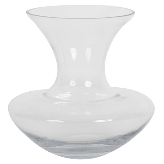 Vickerman 9" Clear Gourd Glass Container