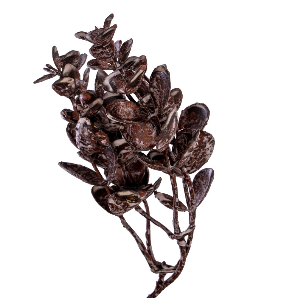 Vickerman 59" Brown Artificial Eucalyptus Garland.
