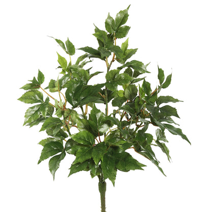Vickerman 20" Artificial Green Maple Ivy Bush.