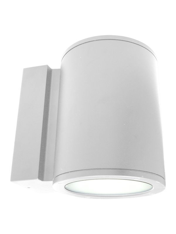 Westgate 8In Wall Cyl. Up/Down Light 40W 30K/40K/50K 0-10V - White, Outdoor Lighting, 40W, 3200 Lumens, 3000K/4000K/5000K, White Finish, 0~10V Dimmable