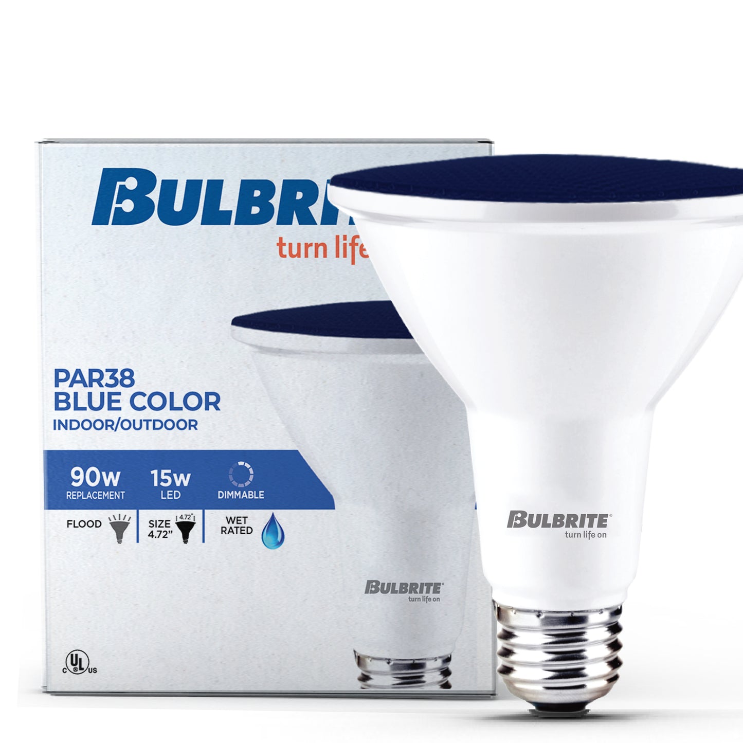 Bulbrite 772505 90-Watt Equivalent, Pink Color PAR38 Weatherproof Outdoor E26 Medium Base Flood LED Light Bulb