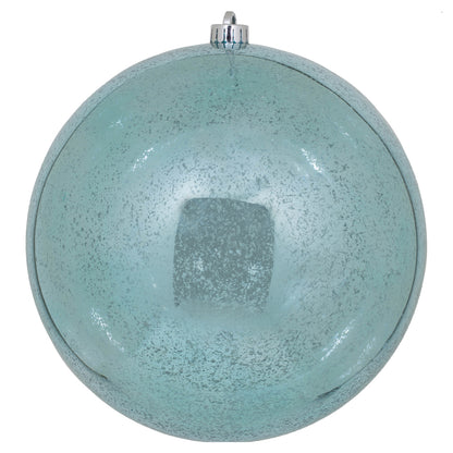 Vickerman 10" Baby Blue Shiny Mercury Ball Ornament