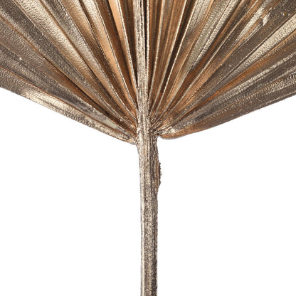 Vickerman Natural Botanicals 13.75 - 19.5" Metallic Gold Dried Palm Sun Spear 12 per bag.