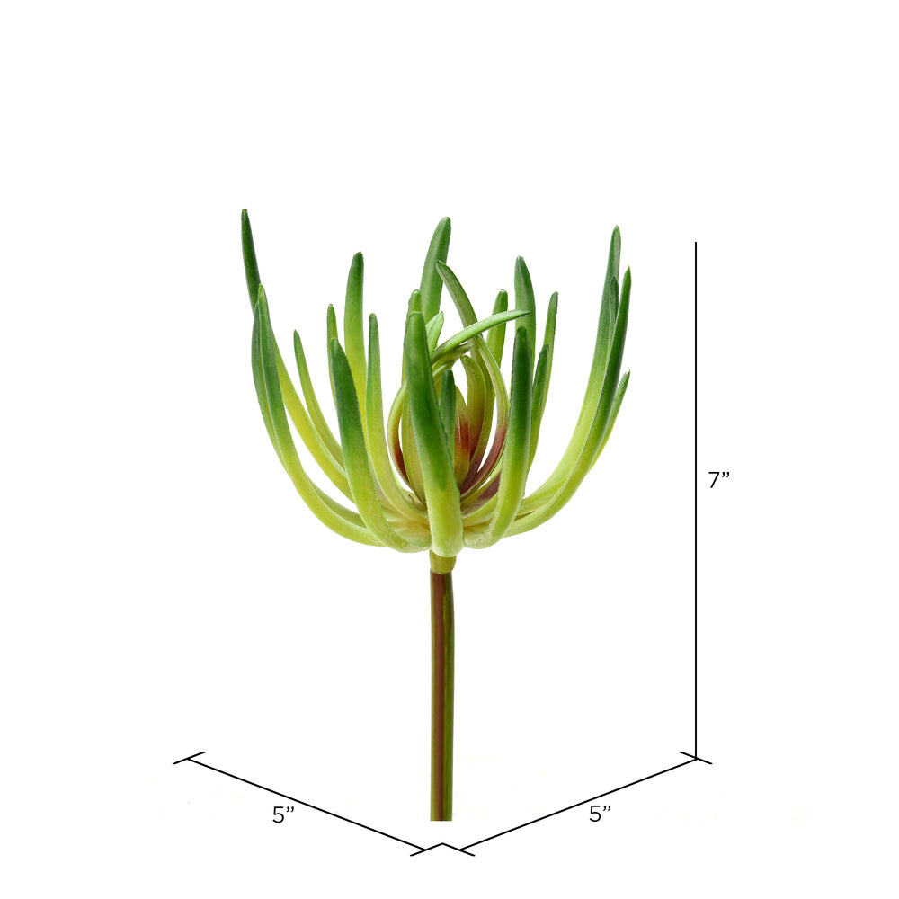 Vickerman 6.75" Artificial Green Jade Pick Set of 3