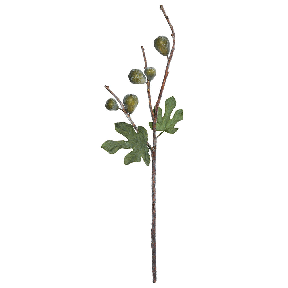 Vickerman 29" Artificial Green Fig Spray.