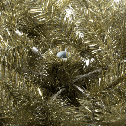 Vickerman 10' x 52" Champagne Pencil Artificial Christmas Tree Unlit