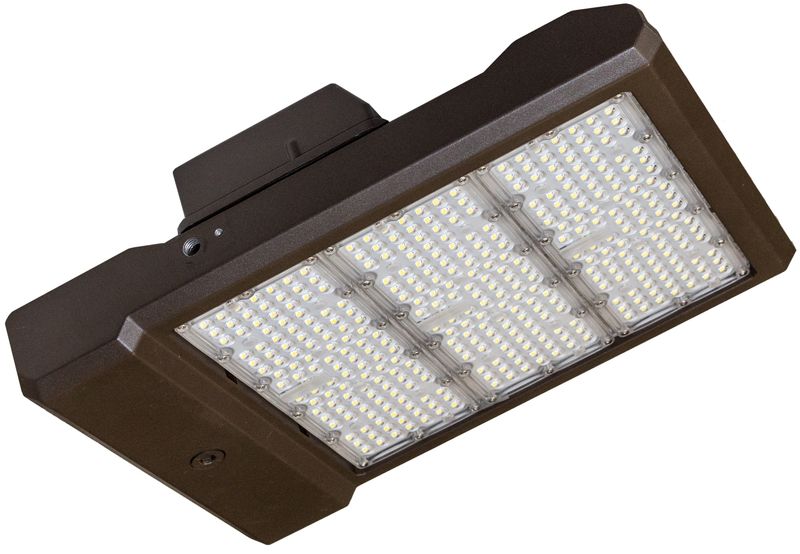 Westgate Economy Flood/Area Light Series  Type 3 Lenses, Outdoor Lighting, 300W, 41000 Lumens, 5000K, Dark Bronze Finish, 0~10V Dimmable