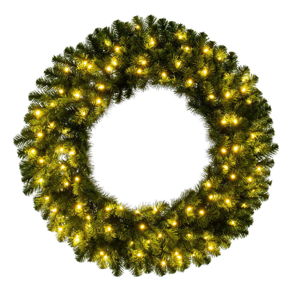 48" Deluxe Sequoia Pine Wreath WA 400WW